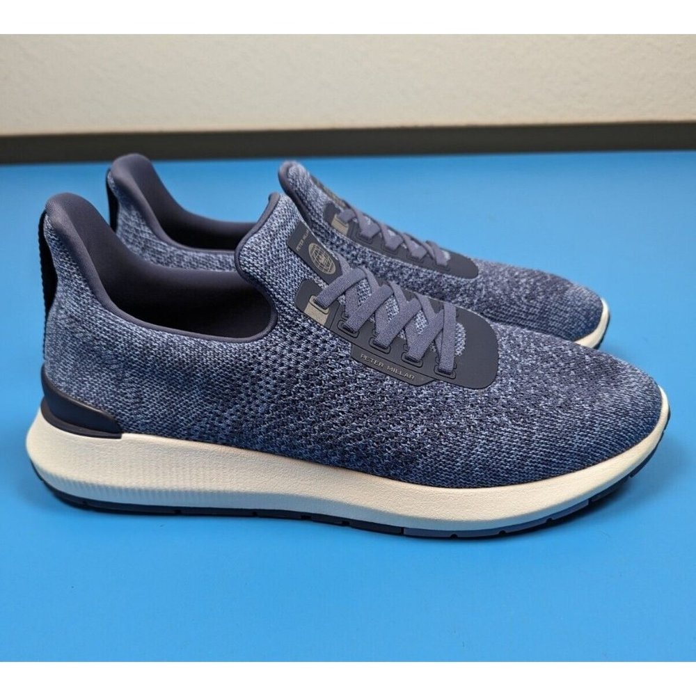 Peter Millar Hyperlight Apollo Crown Sport Men’s Size 12 Blue Sneakers EUC